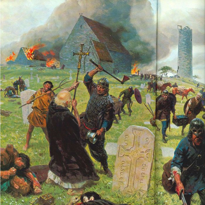 8.6.793 Viking raids into Western Europe began